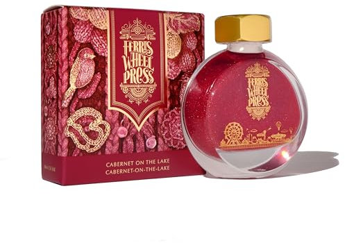 Ferris Wheel Press Fountain Pen Ink, Everyday Ink Collection, Cabernet Red, 38ml