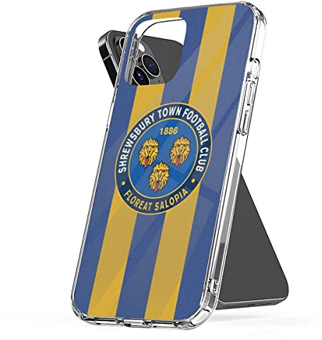 CRSMINE Personalized Shrewsbury Pure Clear Town Phone Case Fc Compatible with iPhone 17 15 16 14 12 13 11 Pro Max Plus XR X Xs Max Scratch Shock Soft Protective TPU Case
