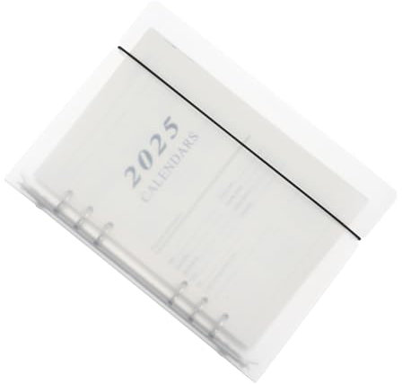 Gogogmee Notizbuch Ringbuch Mit Wochenplaner Und Tagesplaner Für Büro Und Reisen Tragbarer Planer-notizblock Mit Innenpapier