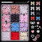 Bow Nail Charms, Nail Bows, Bow Charms for Nails, 3D Bows for Nails, Resin Flower Gem Nail Decoration Accessories, Suitable for Ladies and Girls Nail DIY Accessories