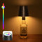Jeebel Lampe de Bouteille LED RGB Lumière Bouchon de Bouteille Sans Fil avec Contrôle Tactile/5200mAh Rechargeable/IP54, Abat-Jour Bouteille Portable pour Intérieur Extérieur Salon Camping