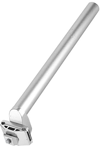 25,4 300 Mm Mountainbike, Rennrad, Stoßfest, Fahrradsattel, Sattelstütze, Rohr, Sattelstütze für die Meisten Fahrräder, Mountainbike, Rennrad, 3 Farboptionen (Weiß)