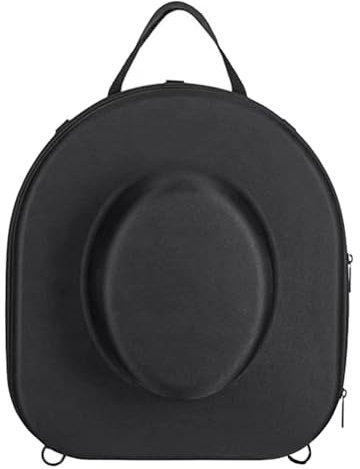 Wrtysully Estuche de Sombrero de Viaje,Estuche Viaje de Sombrero,Viaje Caja de Sombrero,Organizador Sombrero de Viaje,Almacenamiento de Sombrero para Viajes,Estuche de Sombrero para Fedora