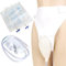 Urino de mujer, catéter externo para mujeres, urinal hembra de silicona portátil para acosado en cama con cinturón de cintura de alta elasticidad, mujer portátil reutilizable con 2 bolsas de orina, u