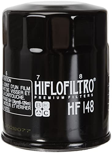 HifloFiltro HF148 Ölfilter, Anzahl 1, Black