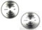 Toolzone TCT Circular Saw Blades 2Pc 300mm 40 and 60 Teeth