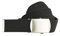 shenky Stoffgürtel | 4cm Breite | Stoff Gürtel mit Gürtelschnalle | Herrengürtel | Canvas | Damen | Schnalle | Damengürtel | belt | kombinierbar | Textilgürtel | 140cm | Schwarz