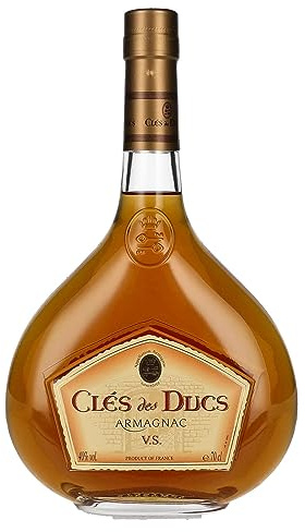 Cles Des Ducs Three Star VS Armagnac Brandy 70cl, 40% ABV | Fruity & Full Flavour, Bas-Armagnac