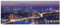 wandmotiv24 Leinwandbild Istanbul bei Nacht 100x40cm (BxH) M0374