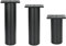 Qrity 150mm Furniture Legs Cabinet Feet Aluminum Alloy Kitchen Feet Sofa Feet Metal Table Legs Furniture Feet Worktop Bar TV Desk Legs