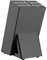 Vogue Tsuki Wooden Knife Block - 8 Slots, Black, Holds 8 Knives, Rubber Wood, Size: 23.5(H) x15.5(W) x13.2(D) cm, Kitchen Knife Block, Rubber Feet for Stability, Knives Sold Separately, FS662