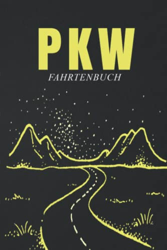 PKW Fahrtenbuch: Einfacher Kilometer-Nachweis für Fahrzeuge jeglicher Art - Mit Tracker für Tank- und Werkstattbelege - Fahrtenbuch für geschäftliche und private Zwecke