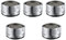 5 Piezas Filtro Grifo 24mm, Aireador Grifo de Rosca Exterior, Aireador Recambio de Lavabo, Boquilla de Grifo de Rosca Macho con Goma, Ideal para Ahorrar Agua de Grifos de Baño y Cocina, M24