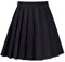 Mädchen Rock Schwarz Gefaltet Schuluniform Täglich Hohe Taille Elastisch Tennis Gr. 152-158