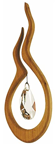 Fensterdeko Shakti mit 38 x 22 mm Kristall