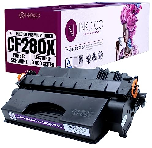 CF280X XL 6900 Seiten - Premium TÜV Toner Schwarz Kompatibel für drucker HP Laserjet Pro 400 M401n M401dn M401dne M401dw MFP M425dn MFP M425dw
