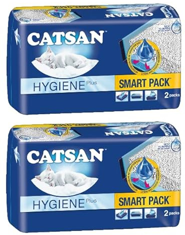 CATSAN Hygiene Plus SMART Pack 2X 2 x 4l