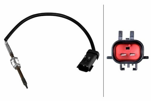 HELLA 6PT 010 376-931 Sensor, Abgastemperatur - 2-polig - geschraubt