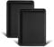 Homikit Juego de 2 bandejas de horno antiadherentes de acero al carbono, bandeja para horno, rectangular, para hornear, servir, 26,5 cm x 20,5 cm x 2,5 cm, no tóxico, inoxidable y fácil de limpiar