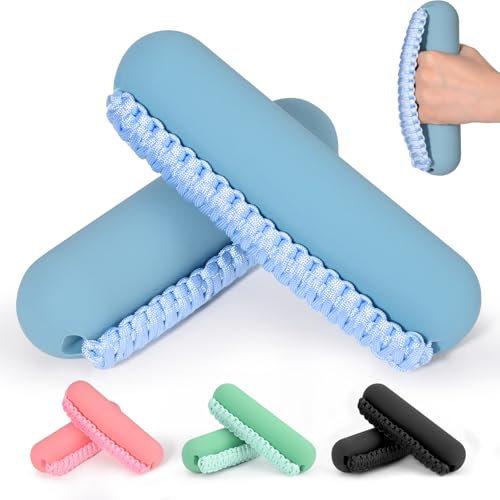Hikeen Handgewichte-Set für Damen und Herren, weiche Hanteln mit 2 Stück (je 1,4 kg), Gehgewicht mit Handschlaufe für Aerobic, Joggen, Laufen (Blau, 2,7 kg Sets)