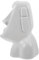MUCKLILY Box Moai Taschentuchbox Taschentuchspender Schlafzimmerkommode Moai Statue Taschentuchabdeckung Haushalt Serviettenhalter Papierhandtuchspender Taschentuch