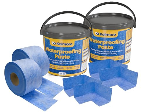 Thermopanel Premium Large Tanking Kit for Wetrooms, Bathrooms, Showers - Complete Kit to cover 13m2