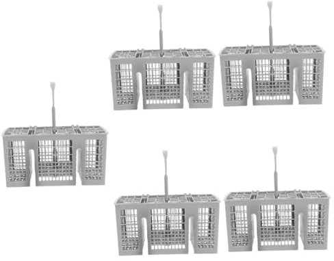 Gadpiparty 5 Pièces Panier à couverts lave-vaisselle porte-ustensiles pour lave-vaisselle panier à ustensiles lave vaisselle panier à couverts pour lave vaisselle panier lave vaisselle bébé