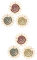 TOYANDONA 2 Sätze Doodle Puzzle Holzspäne Kinder Bastelset Basteln Für Kinder Holzspalter Holzdeko Ornamente Für Kinder Ornament Für Kinder Holzscheiben Holzschmuck Selber Machen 3 Stück * 2
