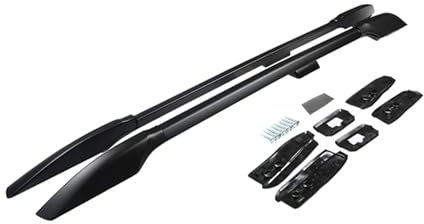 Barres Toit Railing Porte-Bagages Barres Toit Voiture pour Toyota pour Land pour Cruiser pour Prado 120 pour FJ120 pour LC120 2003 2004 2005 2006 2007-2009 Supports Barre Toit Barre