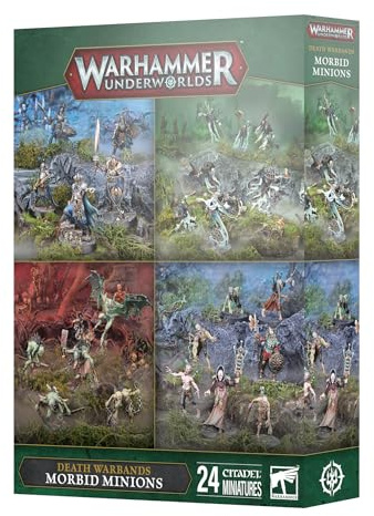 Games Workshop - Warhammer Underworlds: Death Warbands - Morbid Minions (4 Warband Pack), Dark