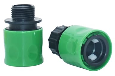 Raccord rapide fileté mâle/femelle 1/2'' for tuyau d'arrosage, embout 16 mm, adaptateur for pistolet d'arrosage(Male G1I2)
