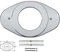 Delta Wasserhahn rp29827 Dusche Renovierungs Abdeckplatte, chrom