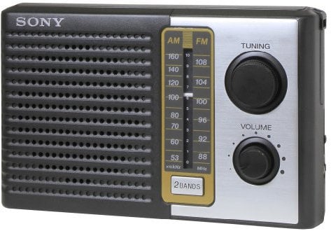 Sony icf-f10 Empfänger Audio