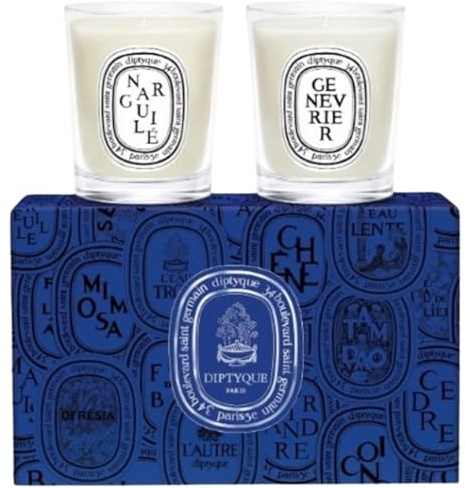 Diptyque Confezione 2 Bougies Narguilé 75 gr e Genévrier 75 gr