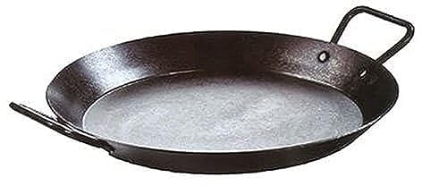 Lodge 38,1 cm/15 - Acier-Ronde pré-enduite Poêle à Frire/sauteuse