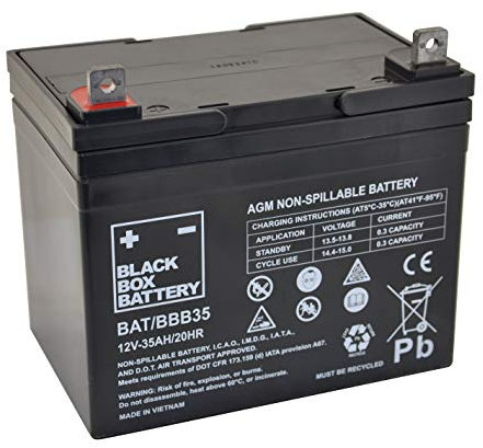 12V 35Ah BBB Sealed Lead Acid (AGM) Mobility Scooter Battery