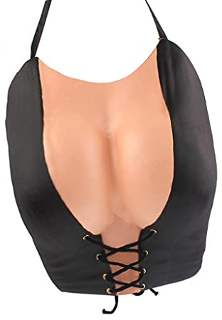 MagiDeal Faux Sein avec Corset Poitrine Artificiel pour Déguisement Cosplay Jeu