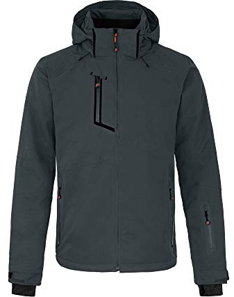 Bergson Nano Light | Herren Skijacke - Normal-/Kurz-/Langgrößen, wasserdicht (20.000 mm) & verschweißte Nähte, Winddicht & atmungsaktiv (20.000 g/m²), unwattiert & gefüttert, elastisch, wasserdichte