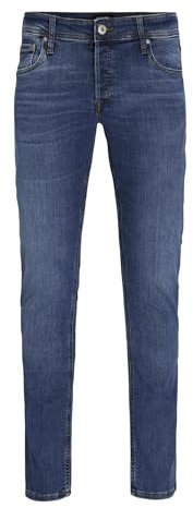 Jack & Jones Herren Glenn Original Slim Jeans,Blau (Blue Denim),33W / 30L