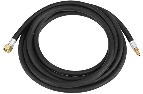 Taidda Tuyau de torche, Tuyau de chalumeau remplacement robuste de tuyau en caoutchouc de câble d'alimentation de 3 7 mètres M 16 * 1 5 fort et robuste pour la torche de soud