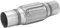 Tuyau flexible d'échappement, tuyau flexible d'échappement en acier inoxydable 57x250mm double soufflet tressé argent pour voitures, véhicules tout-terrain, bus et camions