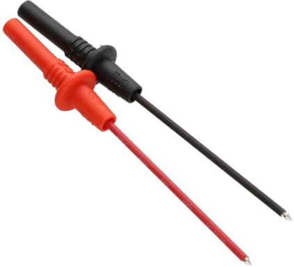 kenable Multimeter 4mm Insulated Replacement Test Probes Red & Black