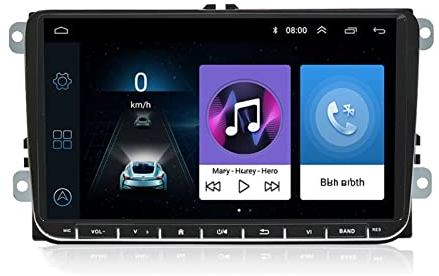 Autoradio GPS Navigation 2 Din Android Car Multimedia Player 4G GPS Radio Bluetooth Autoradio GPS Lien Miroir d'autoradio Poste Radio Voiture Stereo Multimedia Player (Farbe : 1G 16G Radio)