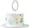 ENSTAB 0-9 Tortendeko Silber Strasssteine Happy Birthday Cake Topper Jahrestag Tortendeko (0), SHINY-10