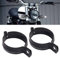 YnGia Motorcycle Turn Signal Light Bracket, 2PCS Universal 42-51mm Turn Signal Indicator Holder Fork Clamps Mount Bracket