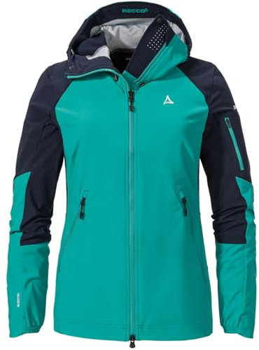 Schöffel Damen Kals Softshell Jacke, Spectra Green, 42