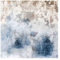 Bilderwelten Fototapete Modern 240cm x 240cm Beton-Optik Blau Steintapete Betontapete Vliestapete Tapete Wanddeko Ideen Wohnzimmer Schlafzimmer Küche