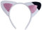 JRYXDS Serre-Tête Oreille de Chat Cosplay Carnaval Accessoire Cheveux Décoration de Carnaval Halloween Cadeau Fête Party pour Jeux De RôLe AniméS