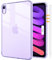 ProCase Transparent Hülle für iPad mini 7 Gen(A17 Pro) 2024 / Mini 6 Gen 8,3 2021, Slim Leicht Transparenter Rücken Cover für iPad mini 7/6 8,3 Zoll -Transparent Lila