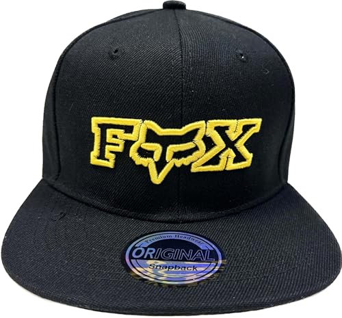 J26 Snapback NY USA Sommer Frühling Cap Kappe Starter Basecap Mütze Trucker Cappy Kult Unisex Baseball (Fox)